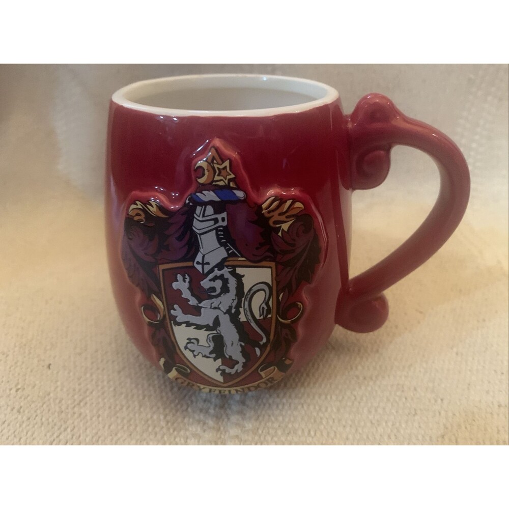 Harry Potter Gryffindor Mug 14 Oz Ceramic New In Box Warner Bros